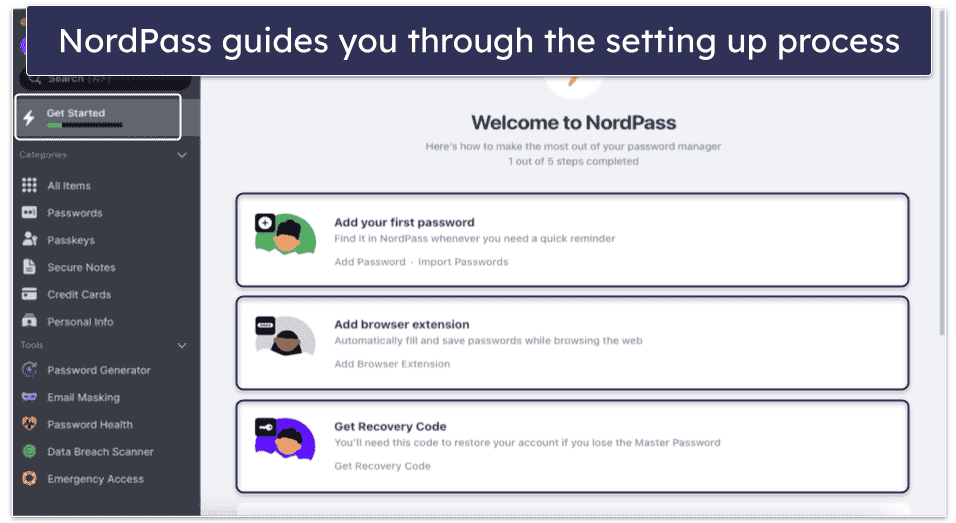 NordPassEase of Use & Setup — Simple & Intuitive for Both New + Experienced Users