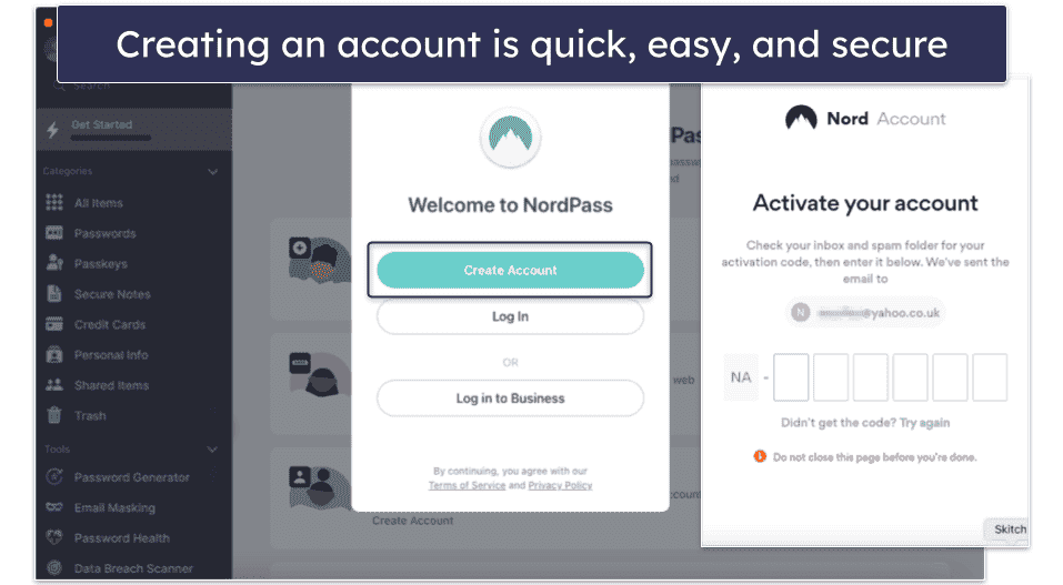 NordPassEase of Use & Setup — Simple & Intuitive for Both New + Experienced Users