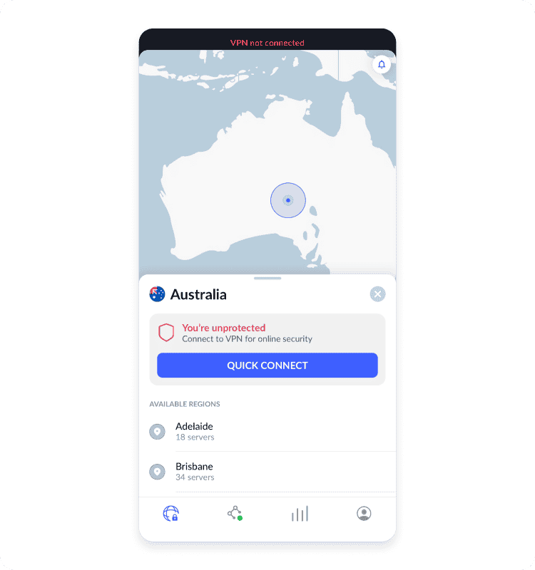How to change the VPN location on different devices