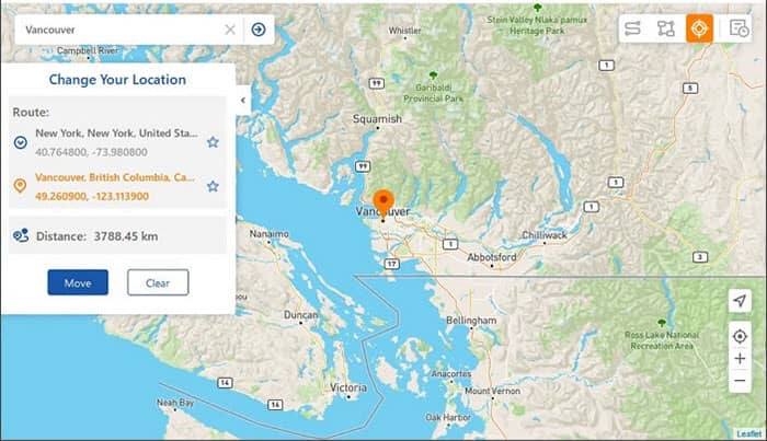 youtube tv change location with virtual location tool