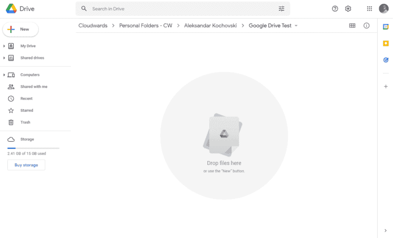 google drive website