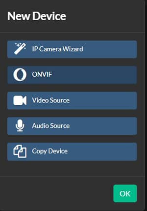 Add camera to Agent DVR