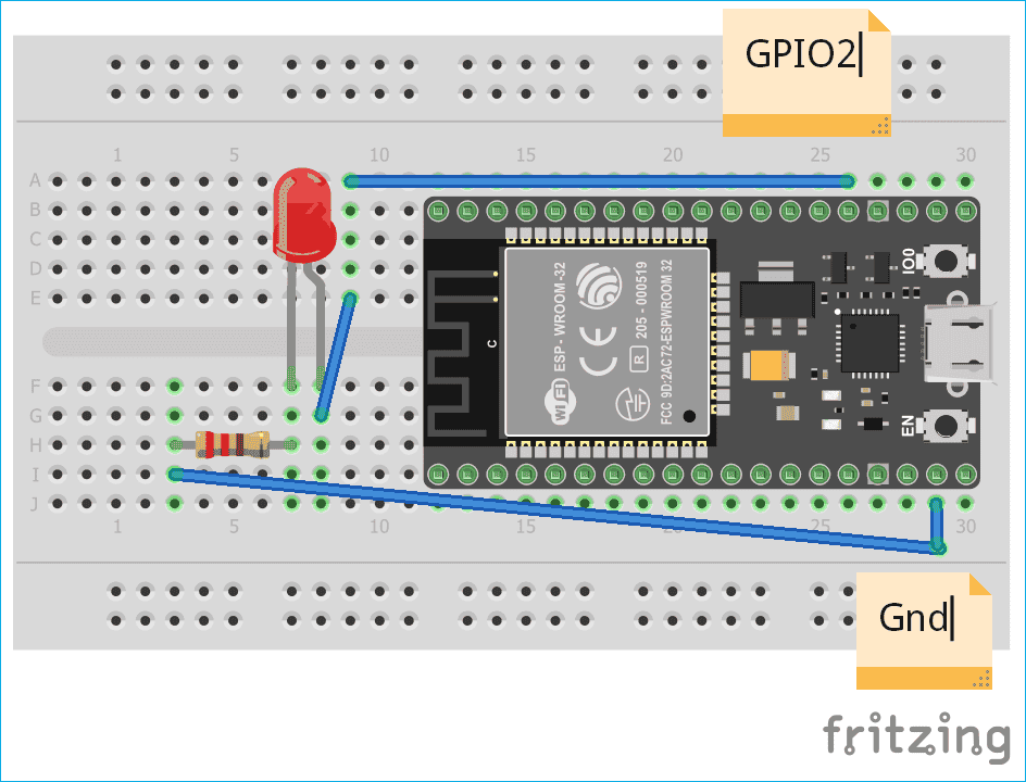 IoT Controlled LED using ESP32 with Blynk App