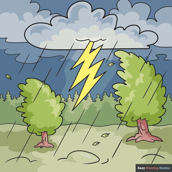 How to Draw a Thunderstorm