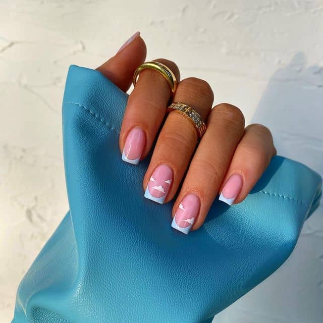 40+ Cloud Nails Perfect For Your Next Mani!