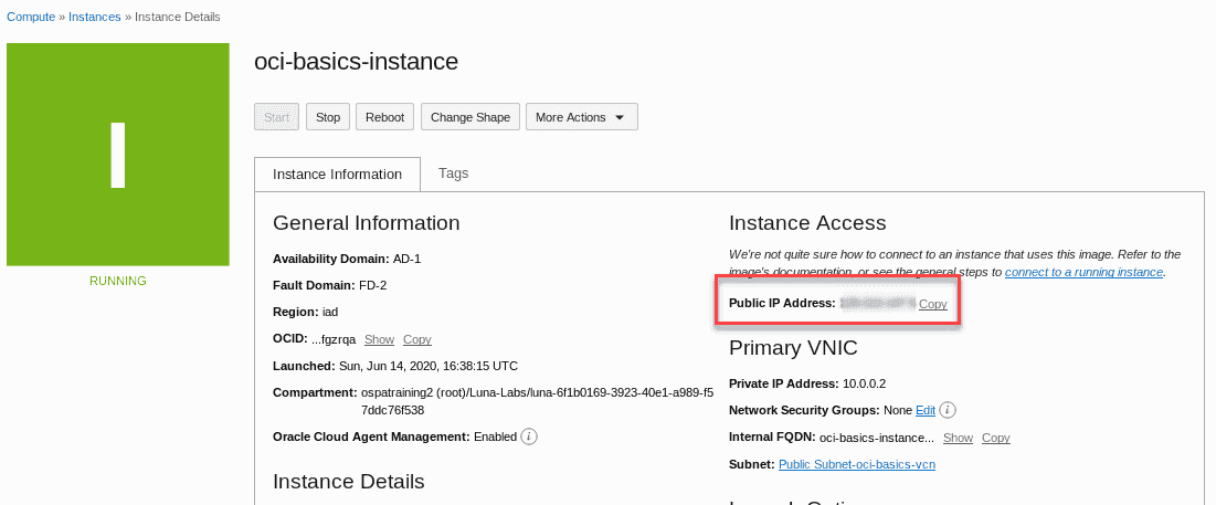 Get started with Oracle Cloud Infrastructure basics