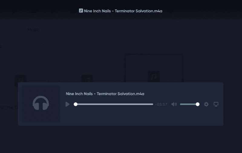 icedrive music player