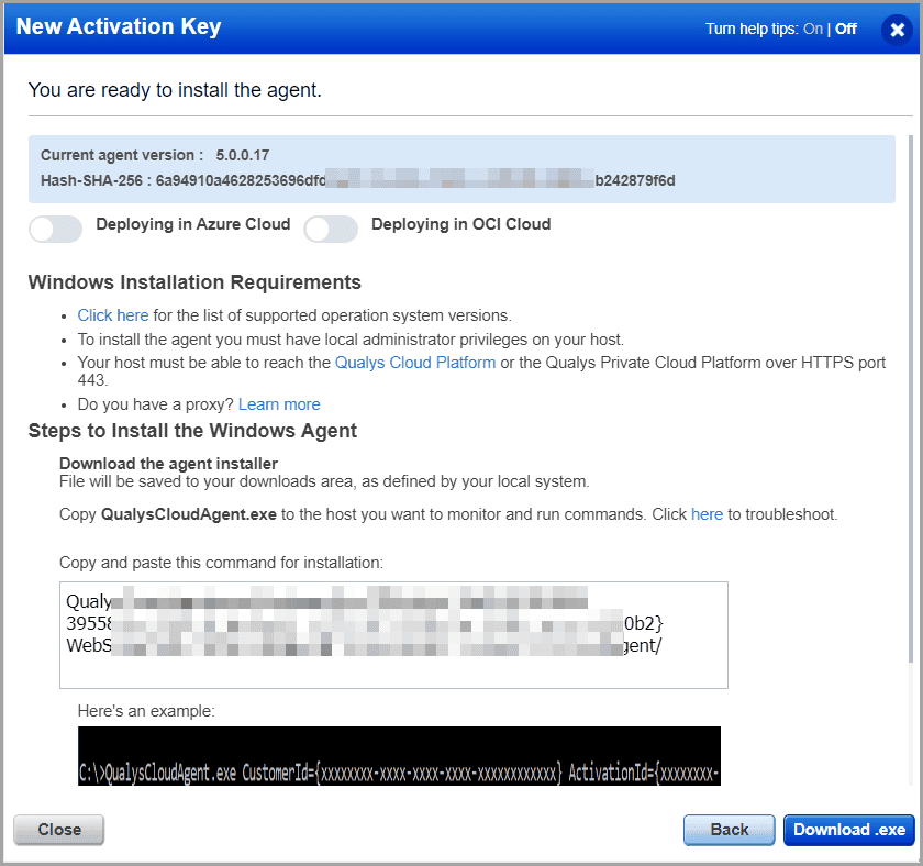 Run Scans to Discover Certificates