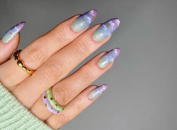 What Are Cloud Nails? Mirror The Sky Onto Your Manicure!