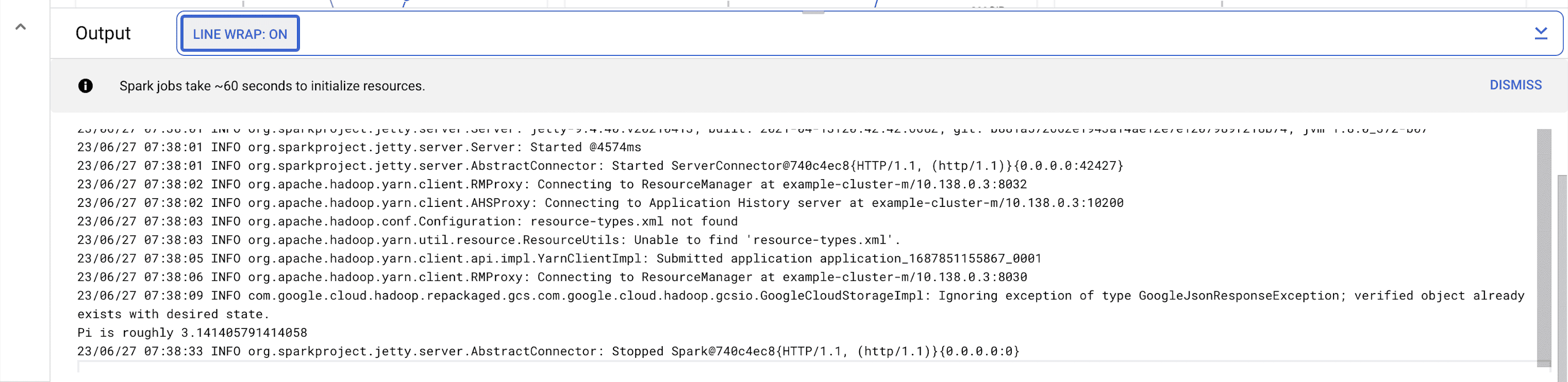 Dataproc: Qwik Start