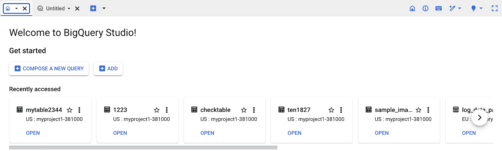 探索 Google Cloud 控制台