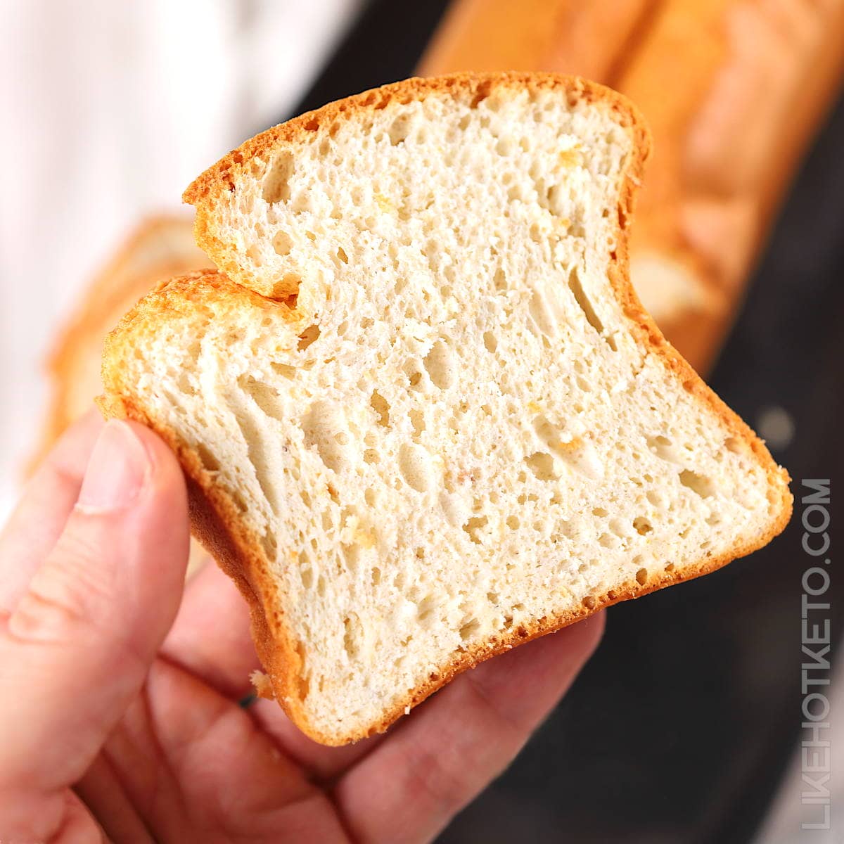 Egg White & Whey Protein Bread