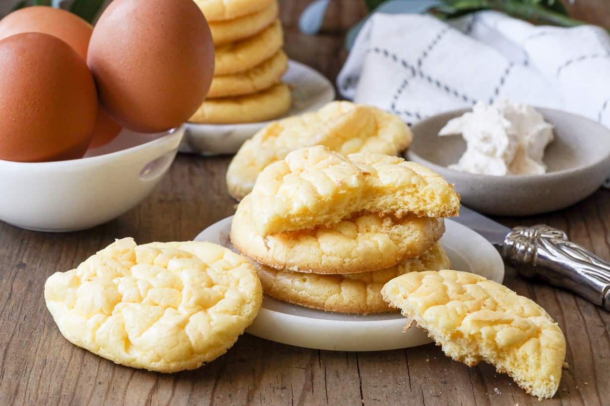Easy Cloud Bread Recipe (Gluten-Free, Low Carb, Keto Proof)