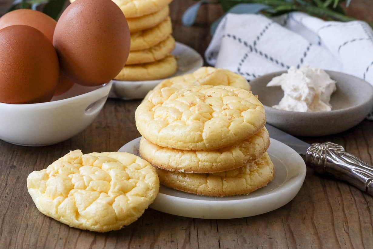 Easy Cloud Bread Recipe (Gluten-Free, Low Carb, Keto Proof)