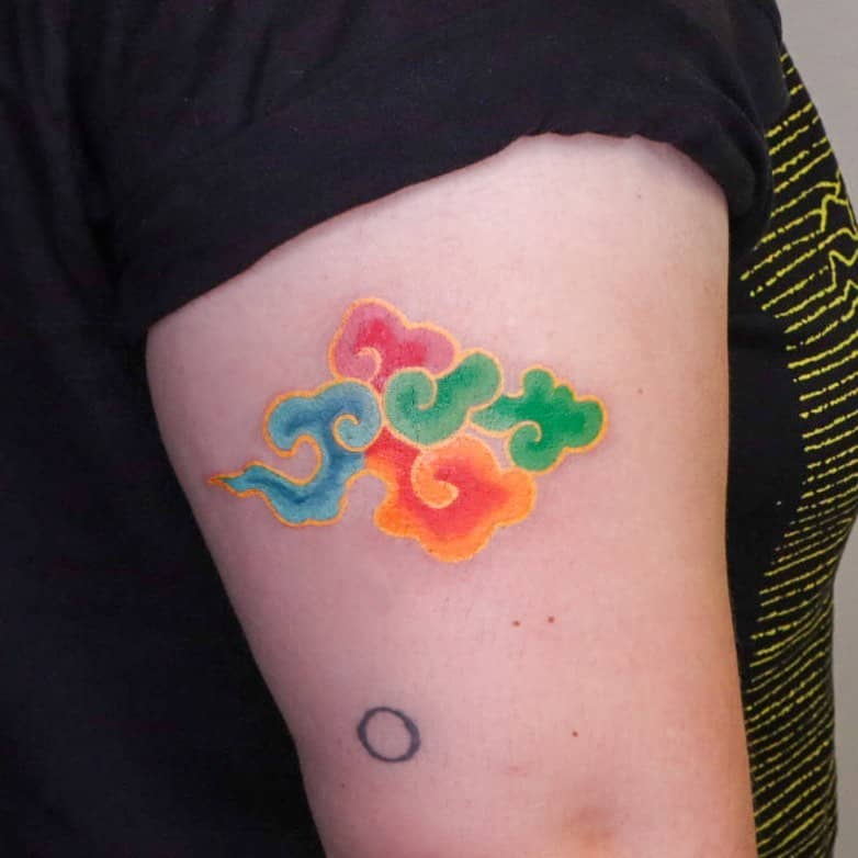101 Best Cloud Tattoo Ideas You'll Have To See To Believe!