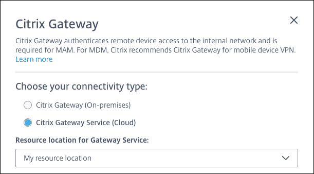 NetScaler Gateway and Citrix Endpoint Management