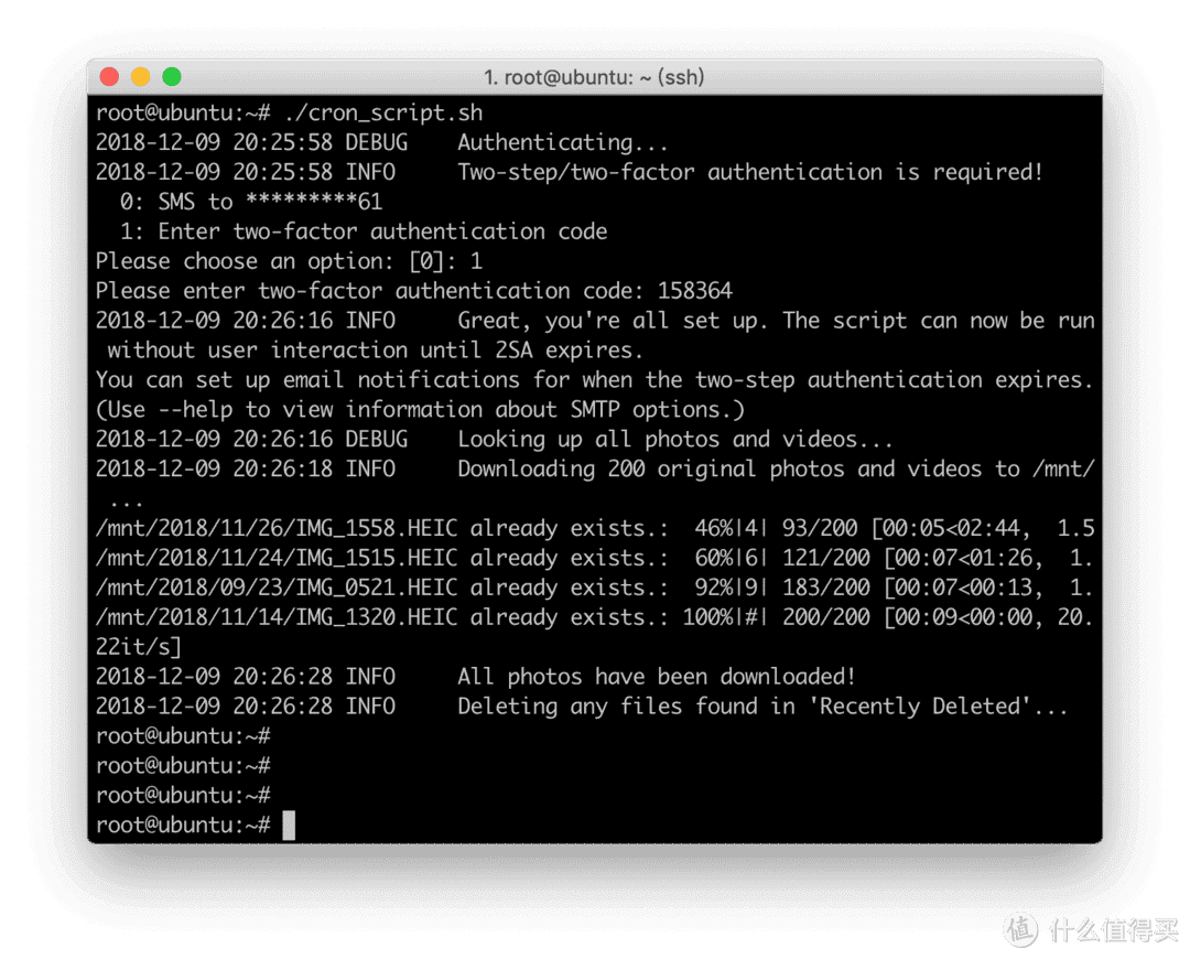 抛弃第三方软件，群晖自动备份 iCloud 高分辨率照片_软件应用_什么值得买