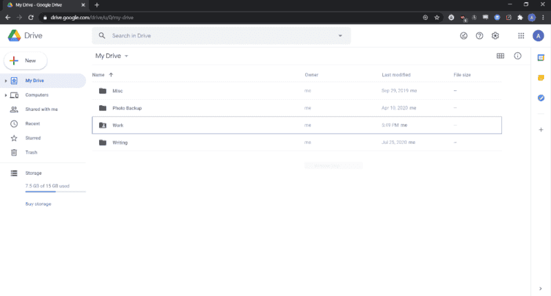 Best offline storage Google Drive