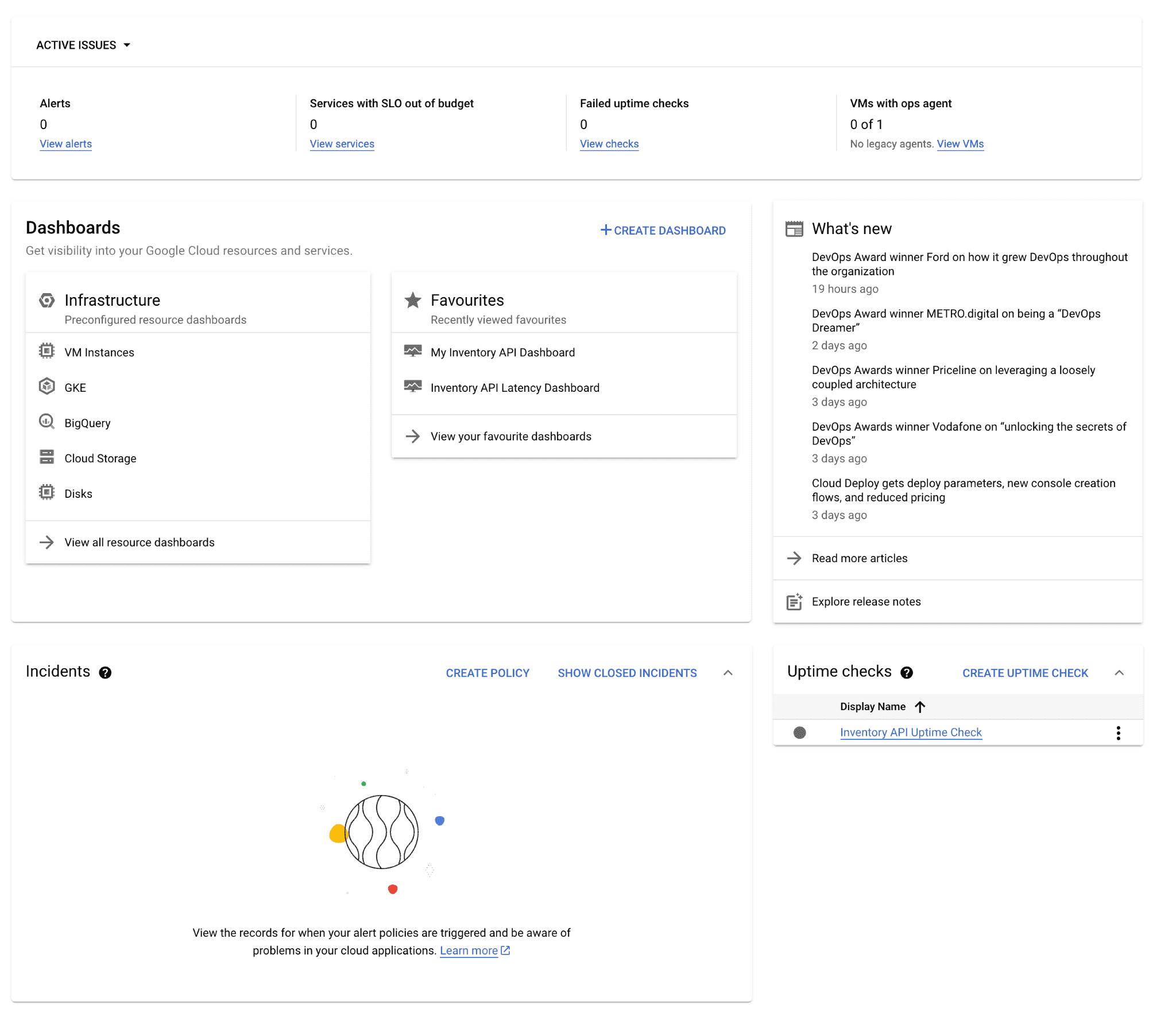 Cloud Operations Suite 简介