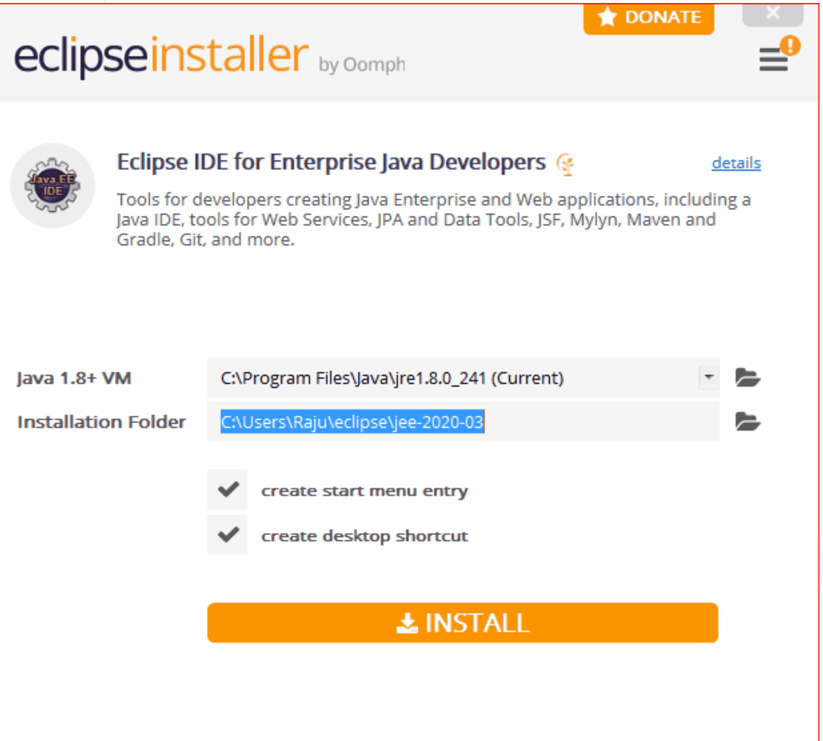 Installation Eclipse and configuration ADT tool