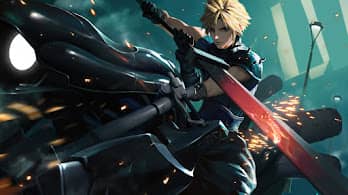 Cloud Strife HD 4K Wallpaper PC & Phone