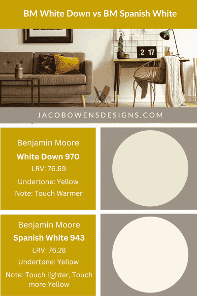 Benjamin Moore White Down Paint Color Review