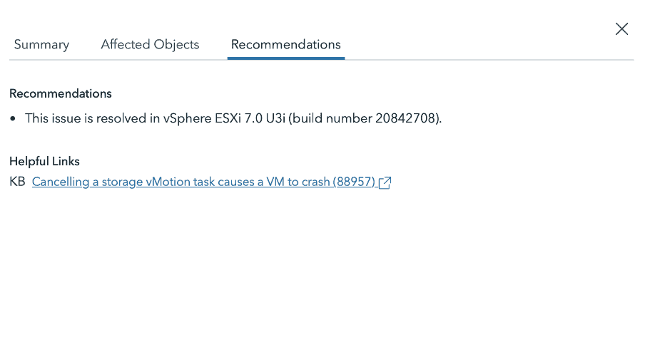 New Diagnostics Console Experience with VMware Cloud Foundation Operations