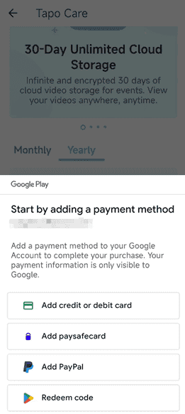 How Can I Subscribe to a Tapo Care Plan?