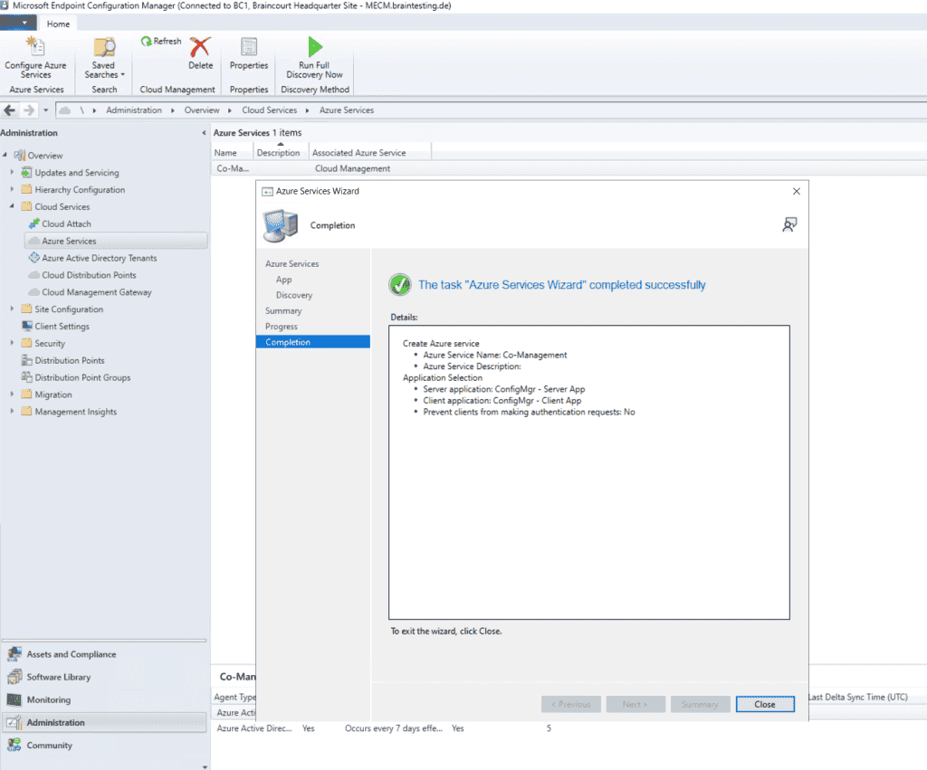 Co-Management with Microsoft Endpoint Configuration Manager and Microsoft Intune
