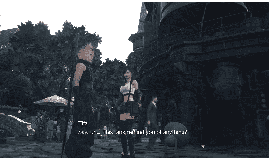 Meeting Tifa In FF7 Rebirth: The Clock Tower Date With Aerith