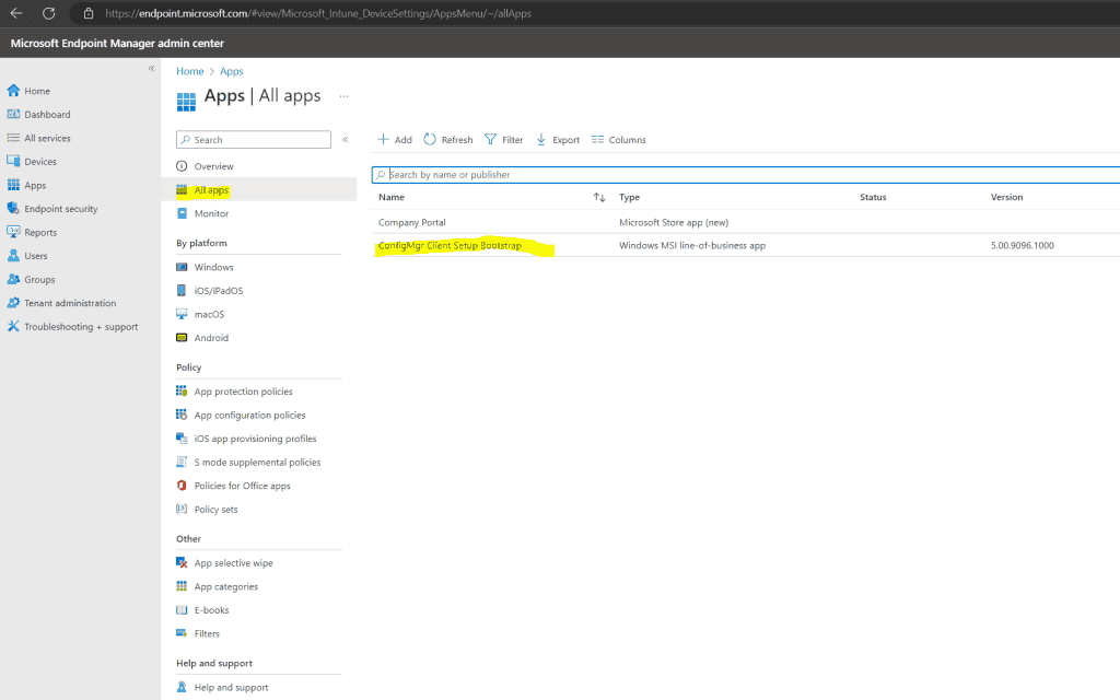 Co-Management with Microsoft Endpoint Configuration Manager and Microsoft Intune