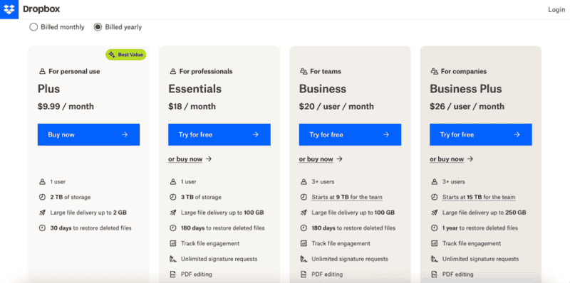 5 Best Enterprise Cloud Storage in 2024 [Features, Pricing & More]