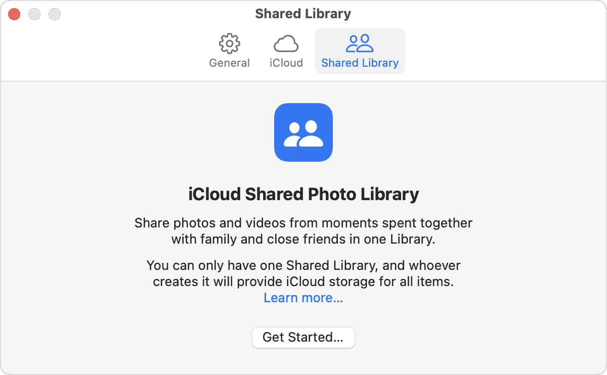 How to use iCloud Shared Photo Library