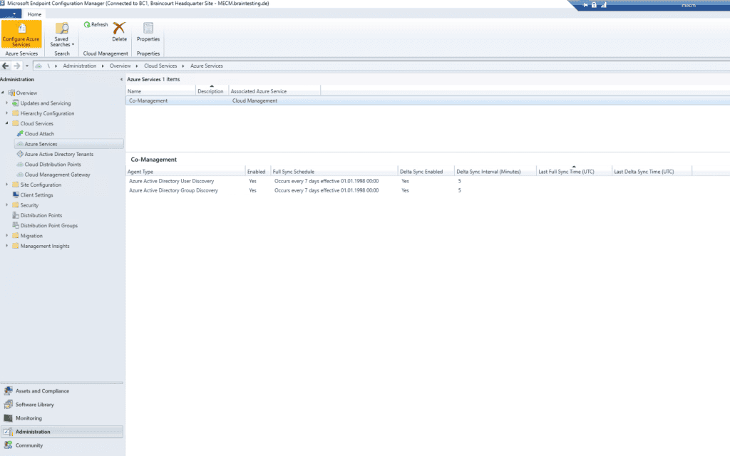 Co-Management with Microsoft Endpoint Configuration Manager and Microsoft Intune