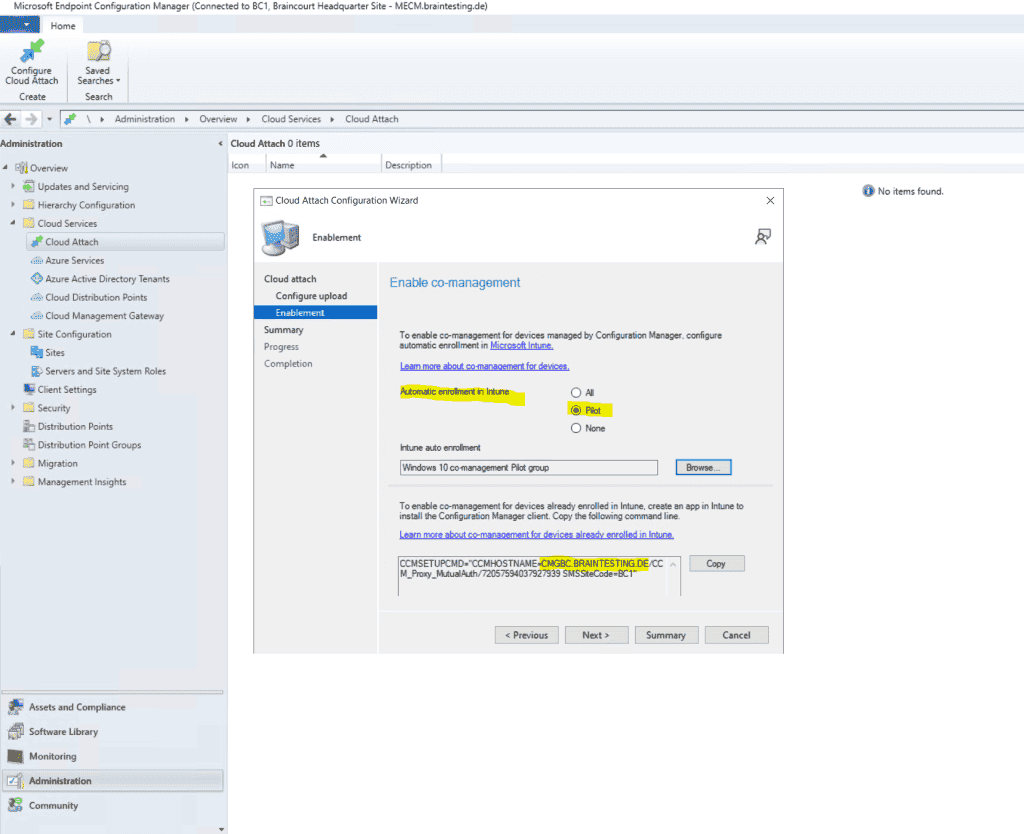 Co-Management with Microsoft Endpoint Configuration Manager and Microsoft Intune