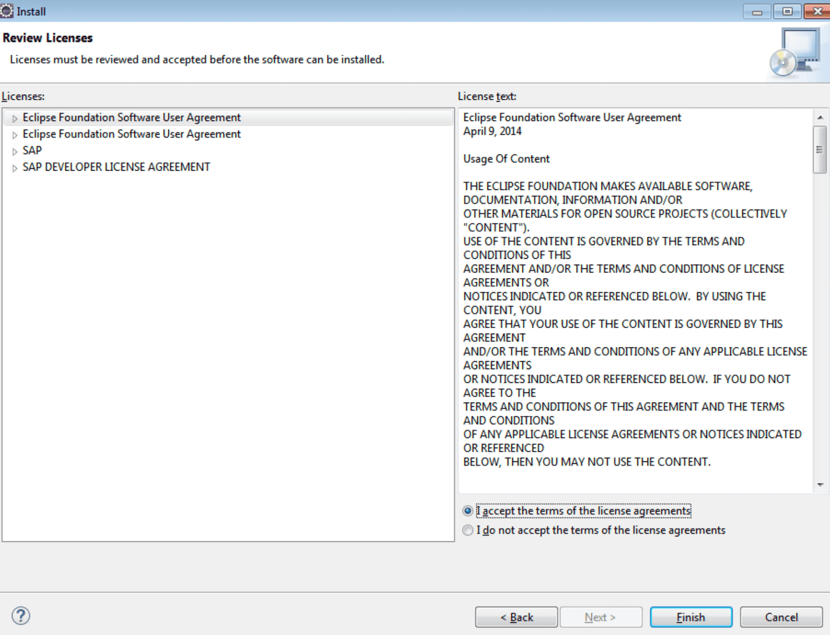 Installation Eclipse and configuration ADT tool