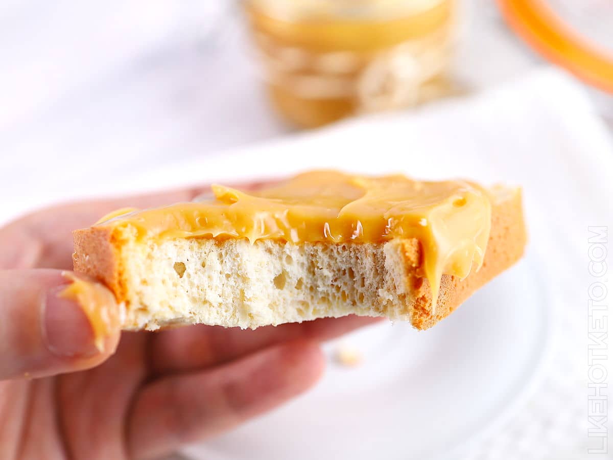 Egg White & Whey Protein Bread