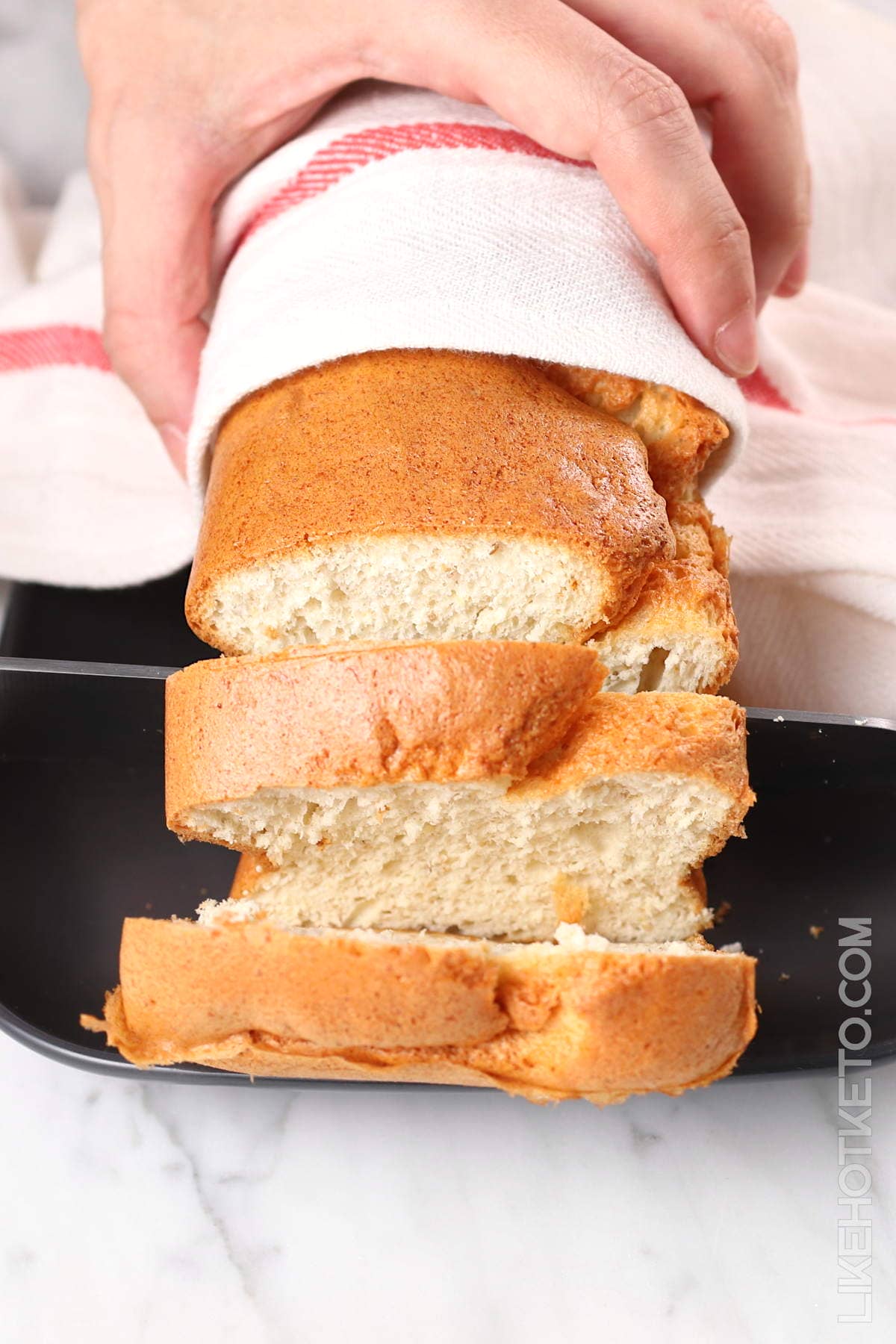 Egg White & Whey Protein Bread