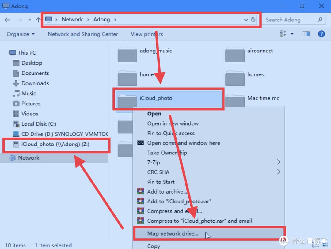 群晖NAS使用“官方”app自动备份icloud照片，妈妈再也不用担心我的icloud账号密码被泄露_NAS存储_什么值得买