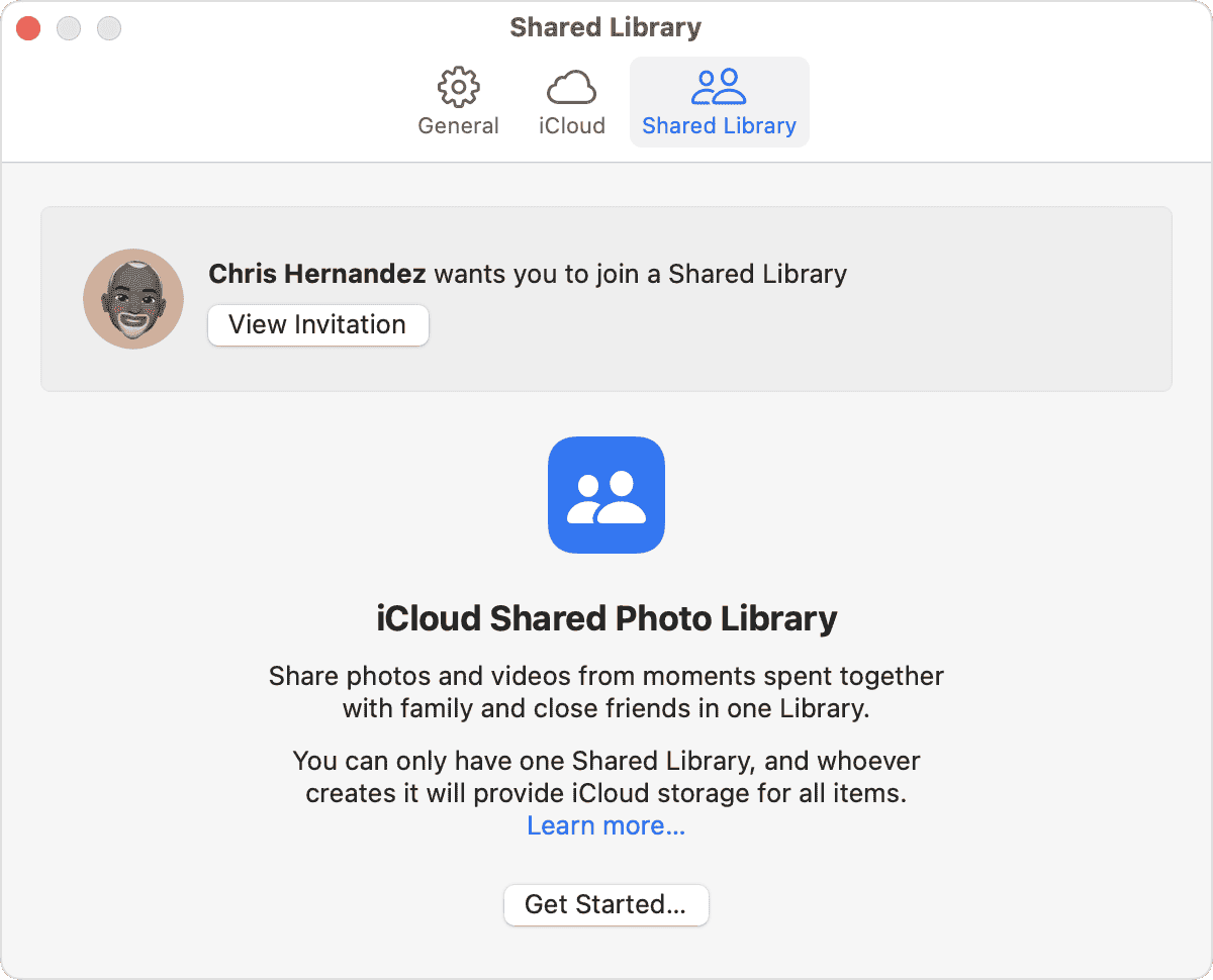How to use iCloud Shared Photo Library
