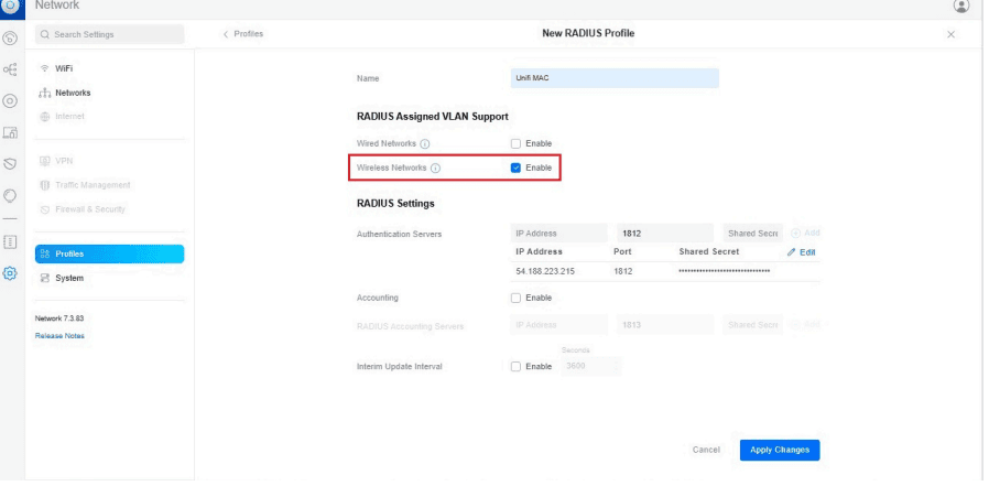 How To Set Up Ubiquiti Unifi For RADIUS Authentication?