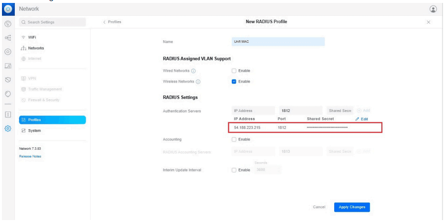 How To Set Up Ubiquiti Unifi For RADIUS Authentication?