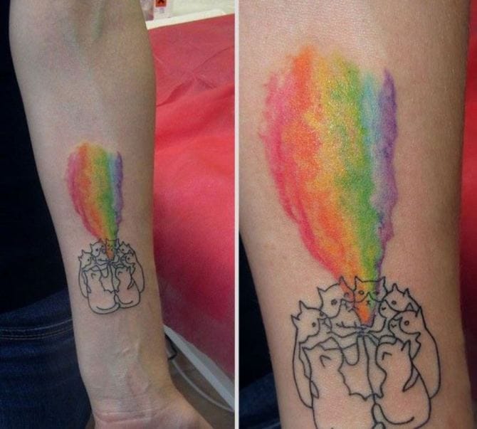 45 Rainbow Tattoos: A Celebration of Diversity and Inclusion in Body Art