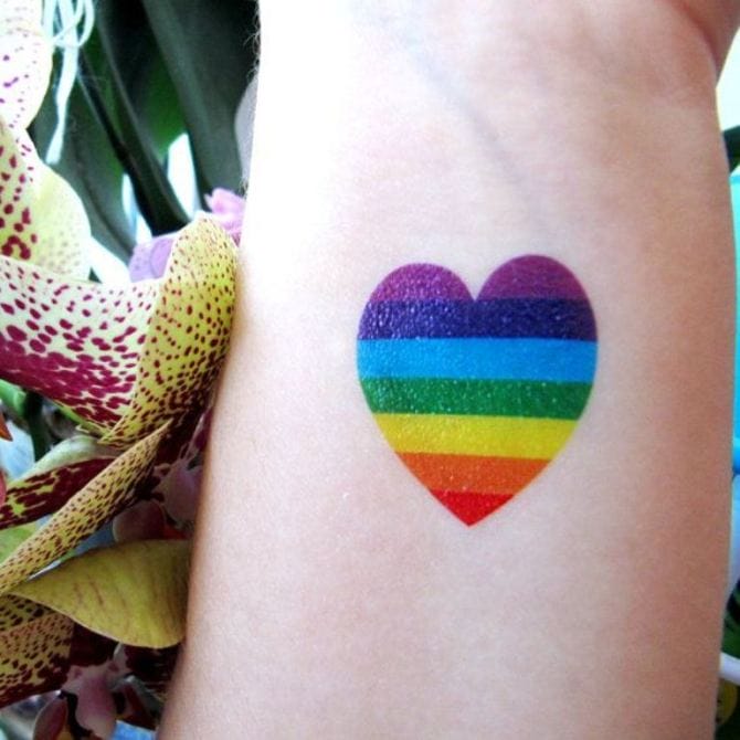45 Rainbow Tattoos: A Celebration of Diversity and Inclusion in Body Art