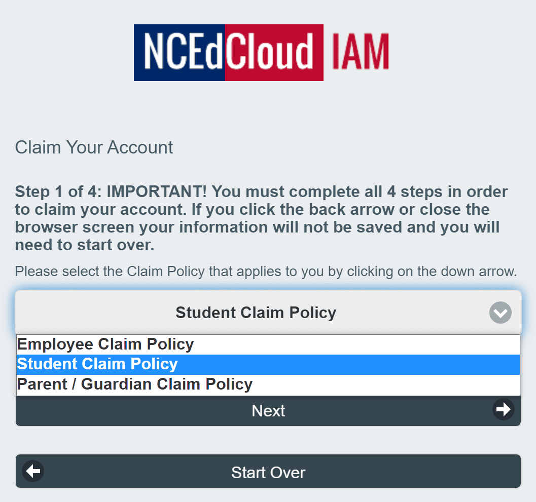Students: How do I claim my account?