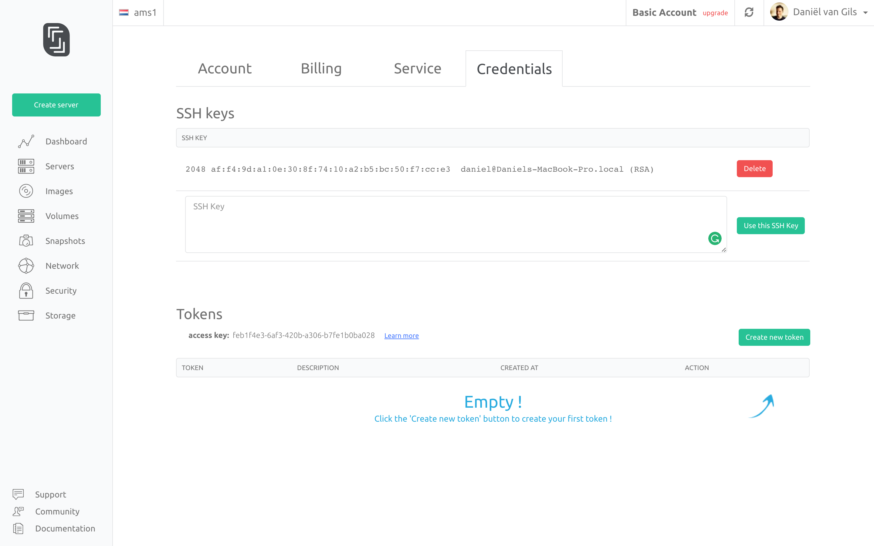 Deploying Applications to Scaleway using registered servers.