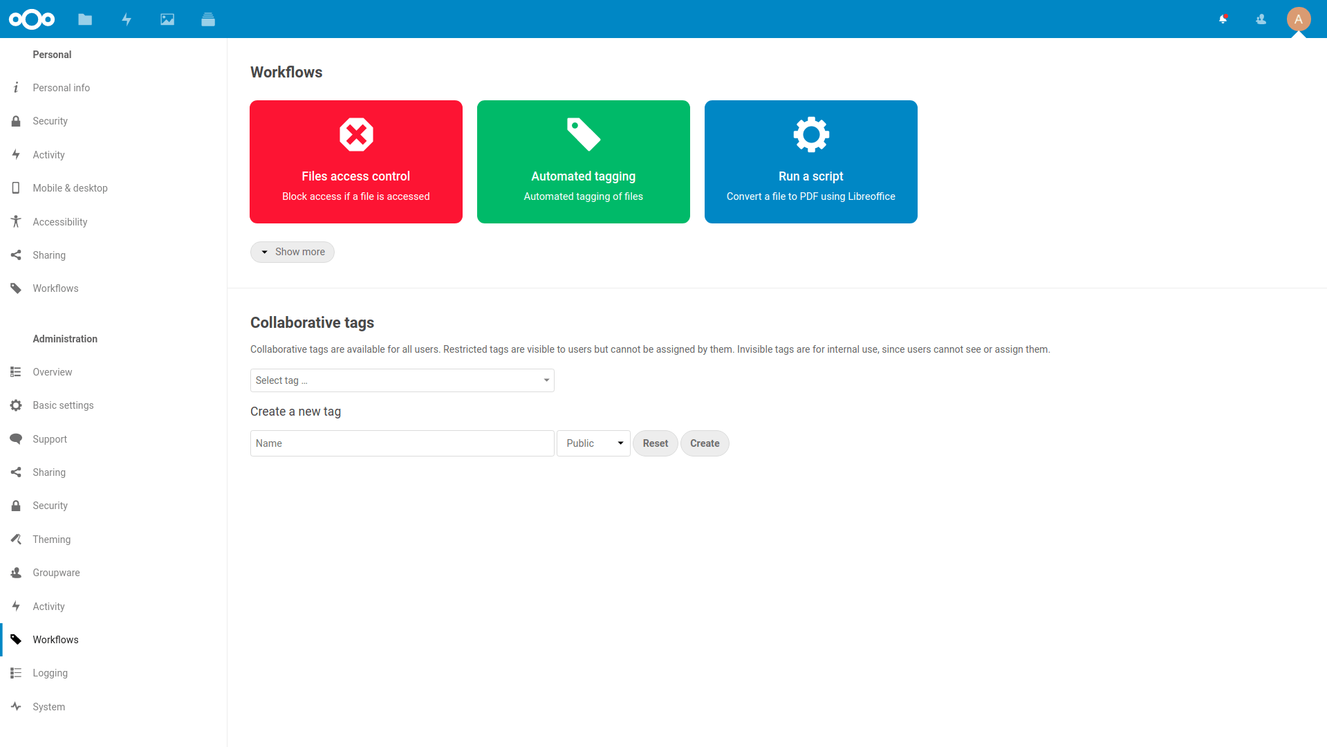 Nextcloud Flow makes it easy to automate workflows and actions
