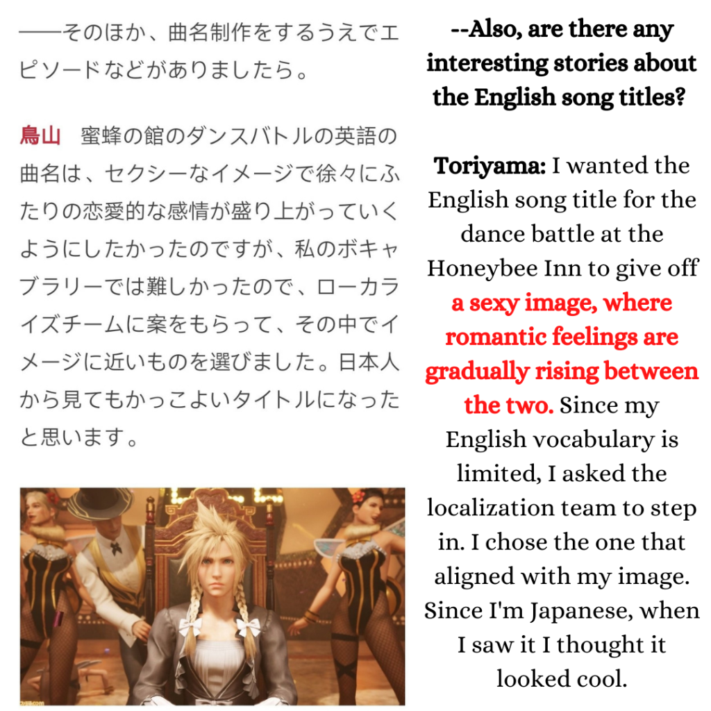 A Compilation of Cloud Canonically Loving Aerith