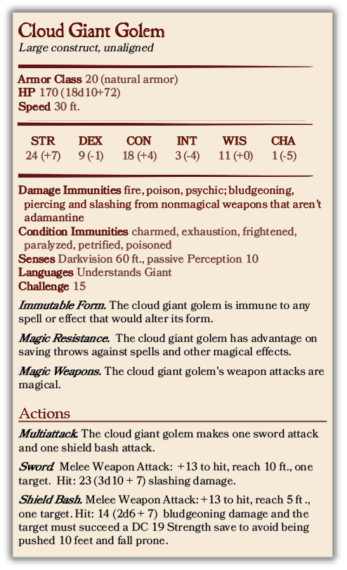 167 The Cloud Giant's Trial