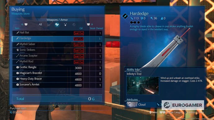 Final Fantasy 7 Remake weapons list and locations, plus abilities and best weapon recommendations explained